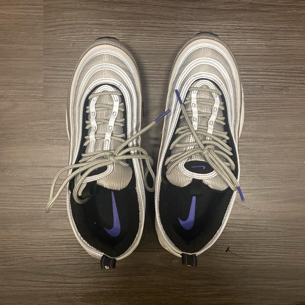 Silver Nike Air Max 97